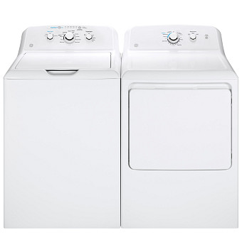View GE 4.0 cu ft Washer and 7.2 Cu ft Dryer Laundry Pair
